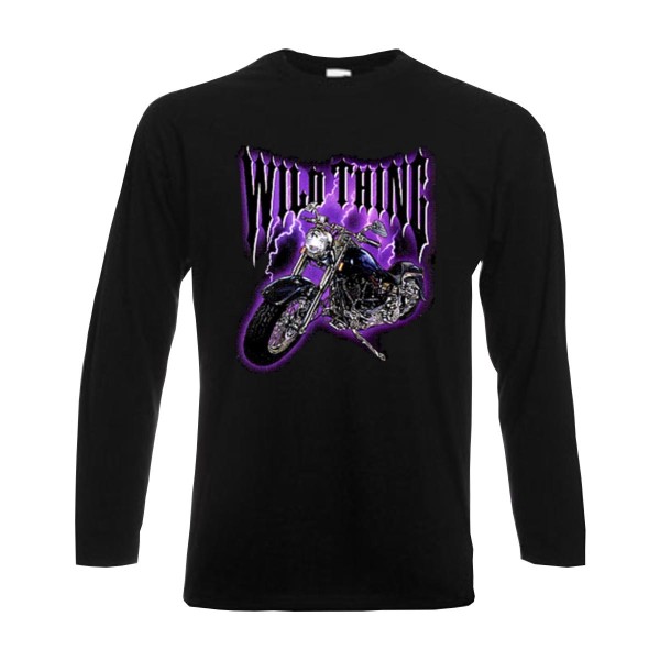 Longsleeve Wild Thing, langarm Funshirt