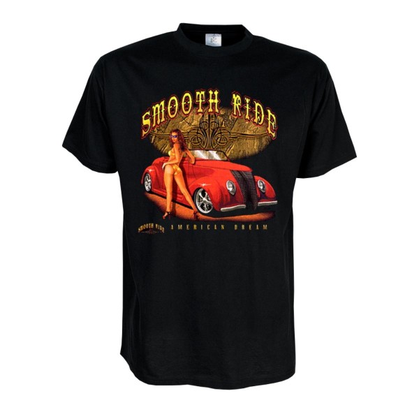 Fun T-Shirt Smooth Ride, Biker Funshirt