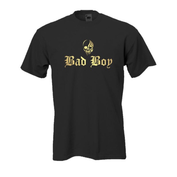 Bad Boy schwarzes Fun T-Shirt (BL030)