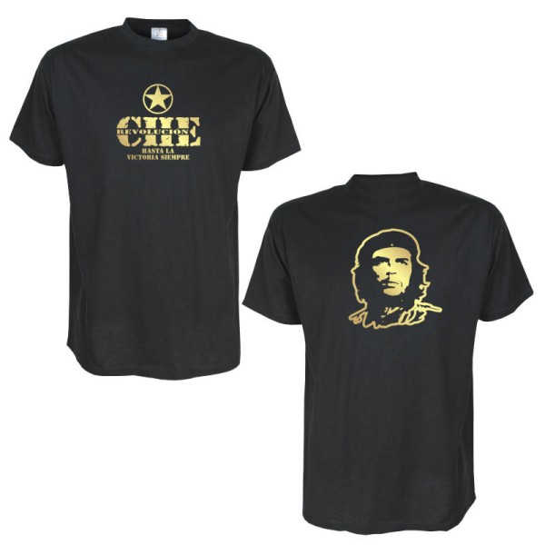 Che Guevara - schwarzes Fun T-Shirt (BL032)