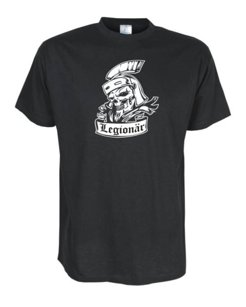 Legionär Skull, Fun T-Shirt in Übergrößen 3XL bis 12XL