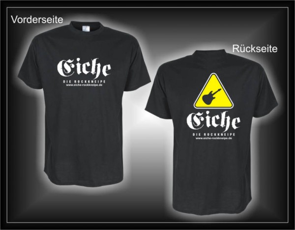 Eiche Rockkneipe T-Shirt beidseitig bedruckt