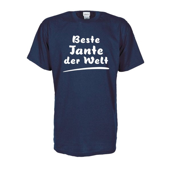 Beste Tante der Welt, Fun T-Shirt