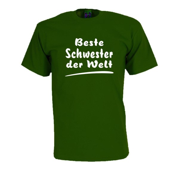 Beste Schwester der Welt, Fun T-Shirt