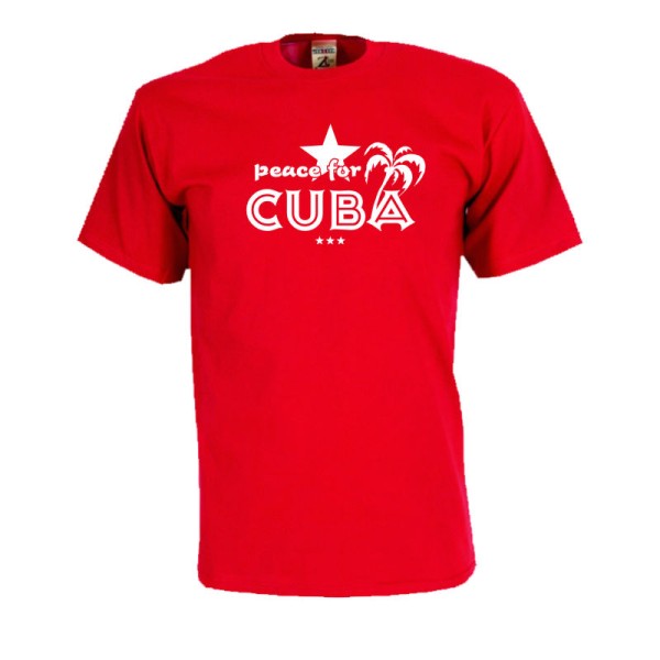 Peace for Cuba, Fun T-Shirt