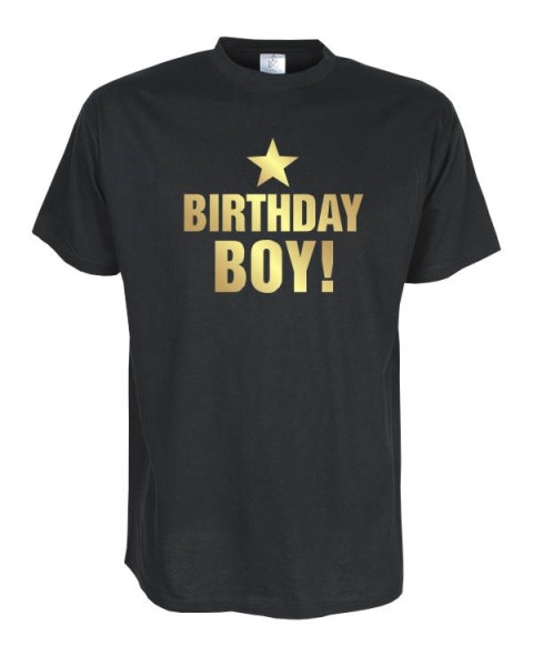 Birthday Boy, cooles Geburtstags Fun T-Shirt (FSG049)