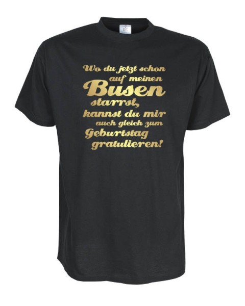 ..zum Geburtstag gratulieren, Geburtstags Fun T-Shirt (FSG069)