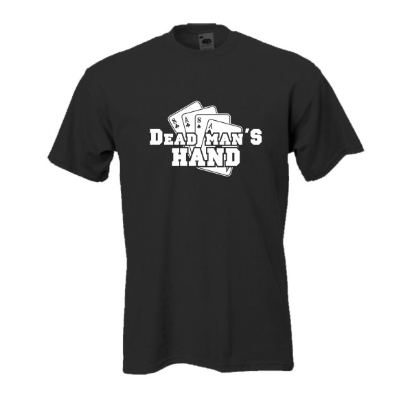 Dead man´s hand, Poker Fun T-Shirt