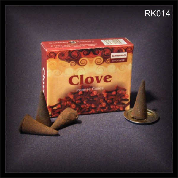 Clove, Nelke 10 Räucherkegel aus Indien (RK014)