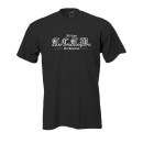 A.C.A.B. acab, schwarzes Fun T-Shirt (BL118)