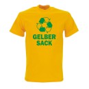 Gelber Sack, Fun T-Shirt Gr. S - 5XL (FS035)