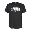 Nur zum Saufen... - Fun T-Shirt Fasching und Karneval bis 5XL (FSF017)