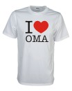 I Love Oma Fun T-Shirt, I heart Funshirt (FSL005)